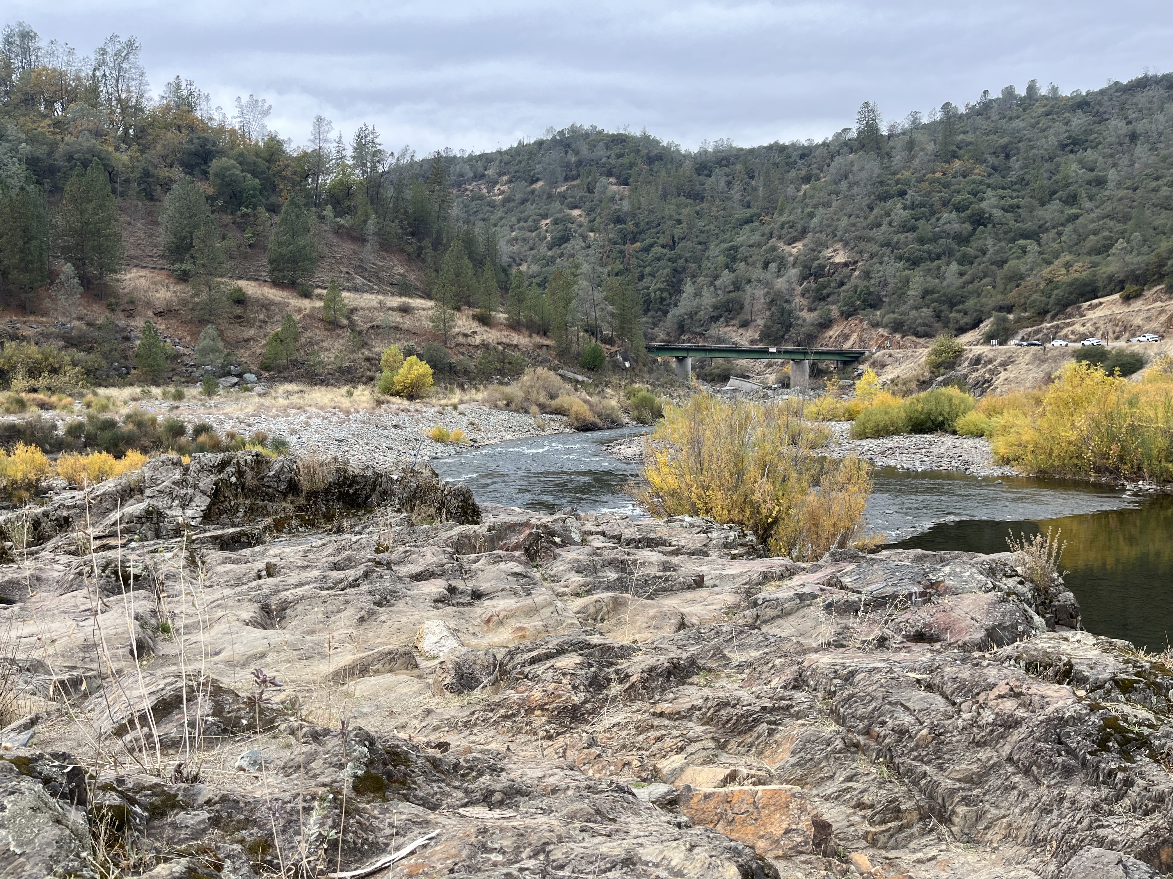 Confluence of the North Fork and Middle Fork American River